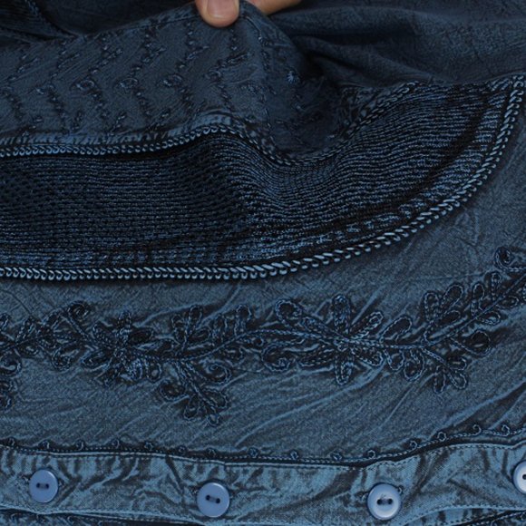 GYPSY RENAISSANCE BOHEMIAN BELL SLEEVE STYLE BLOUSE TOP - Picture 4 of 4